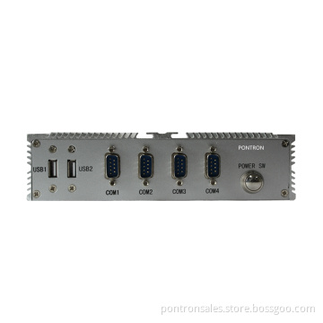 Industrial Box Pc's with 4*RS232/VGA/HDMI with Intel Atom N2800 1.86g